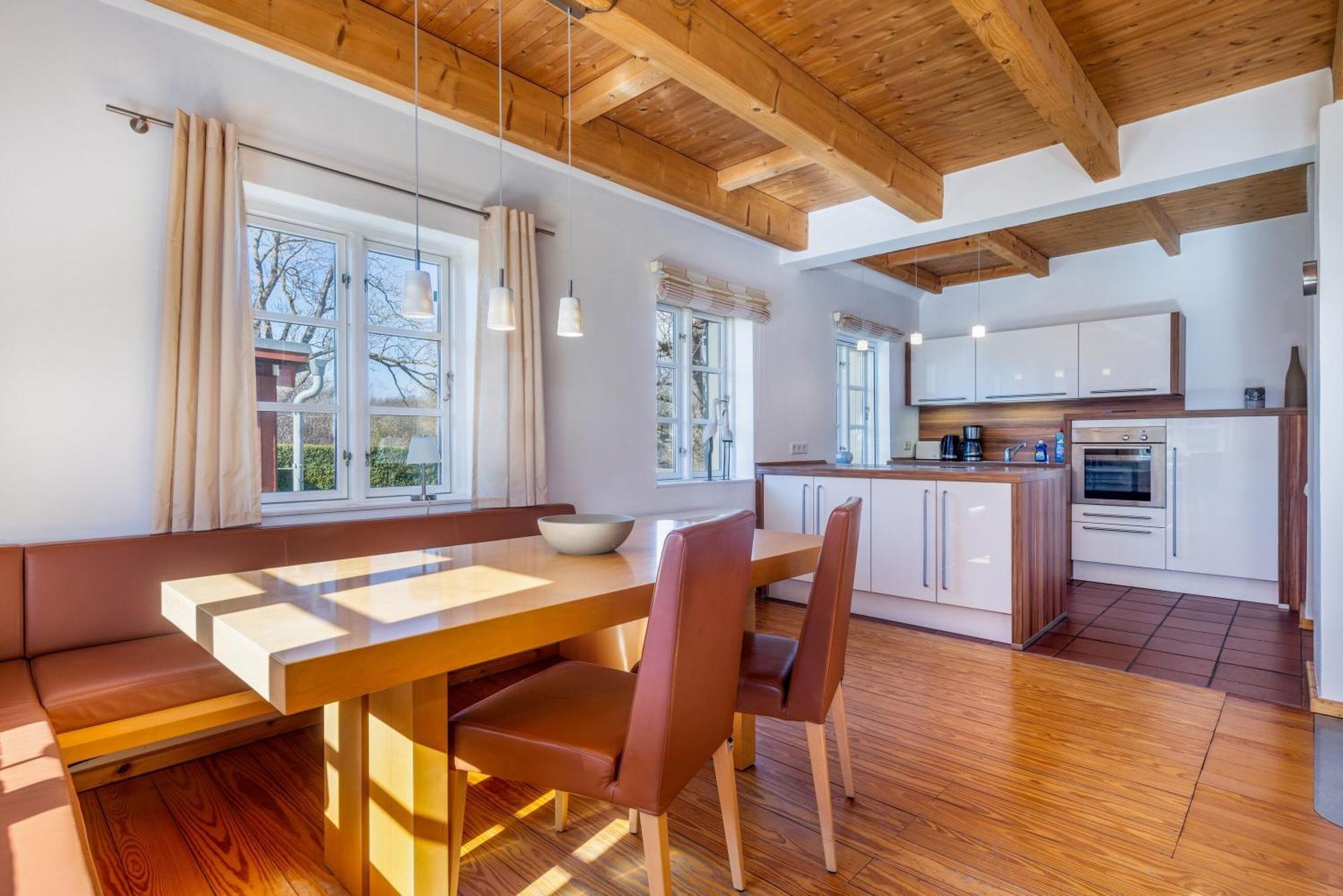 Ferienhaus Preetz 1A - Idylle Unter Reet Burtevitz Dış mekan fotoğraf
